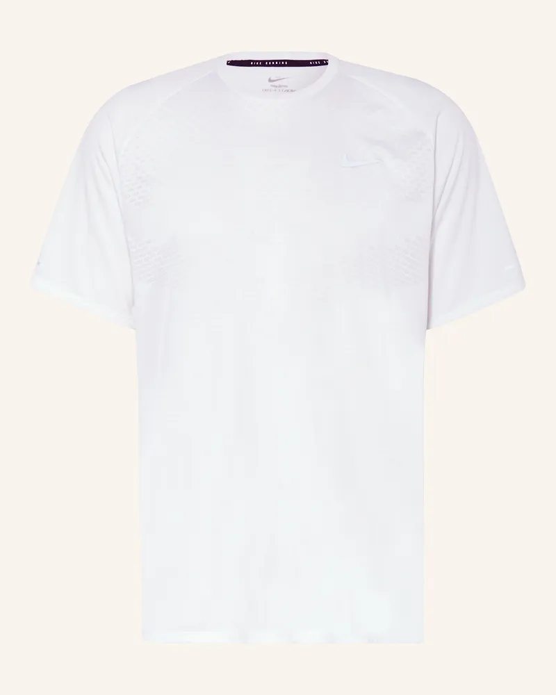 Nike Laufshirt Stride weiss Weiss