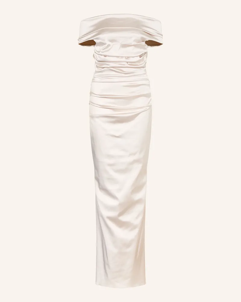 Talbot Runhof Abendkleid weiss 013