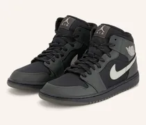 Hightop-Sneaker Air Jordan 1 Mid Utility schwarz