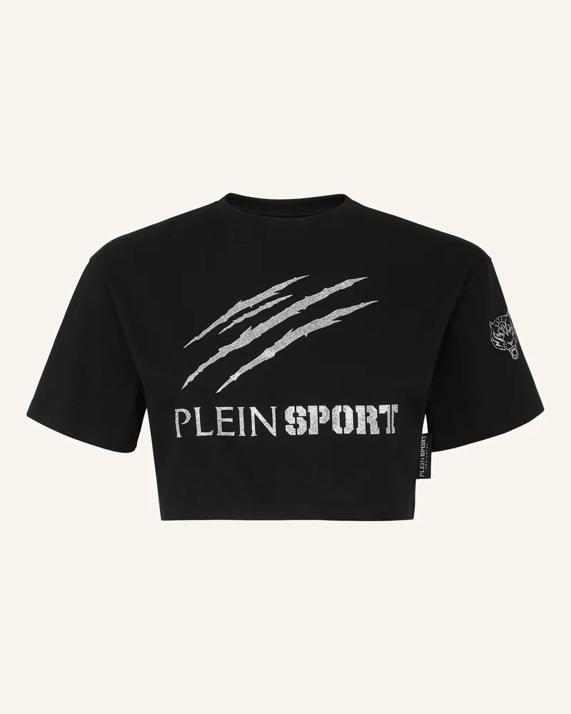Philipp Plein T-Shirt Rundhalsausschnitt Ss SCRATCH Schwarz