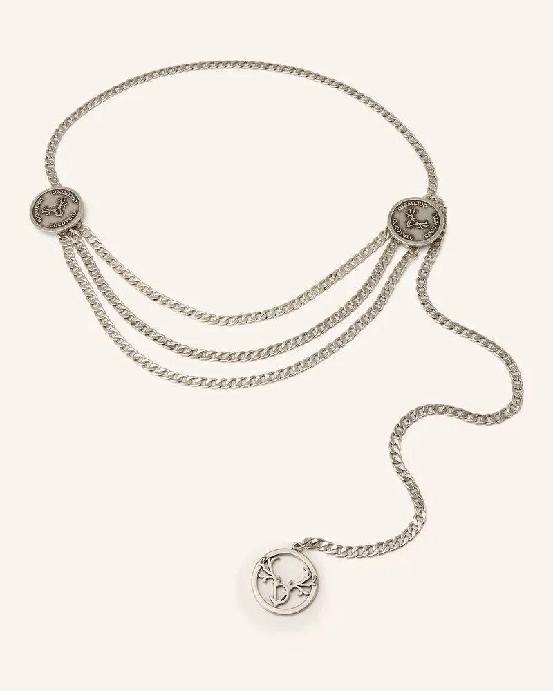 CocoVero Gürtel Constanze silber Silber
