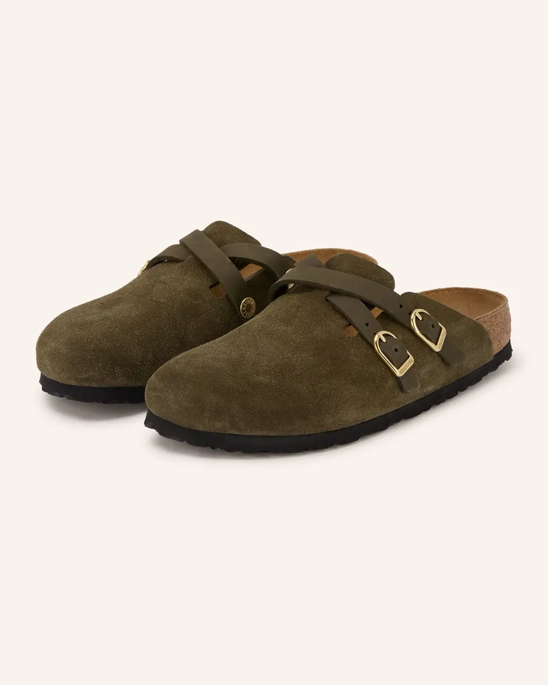 Birkenstock Pantoletten Blair gruen Oliv