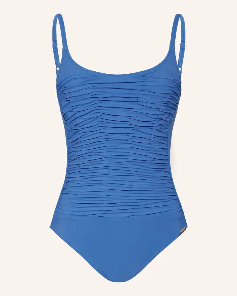 Maryan Mehlhorn Bügel-Badeanzug Elements lila Blau