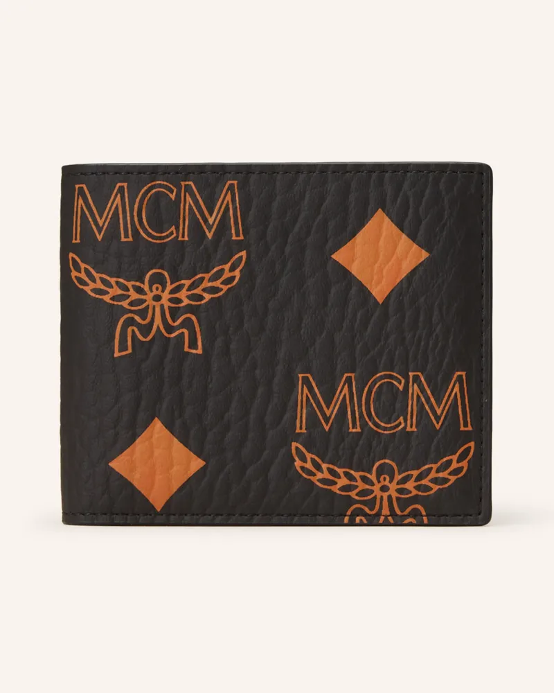 MCM Kartenetui Aren schwarz Schwarz