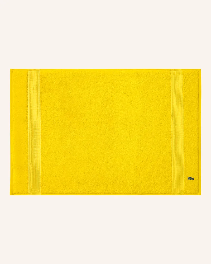 Lacoste Badematte LLECROCO Gelb