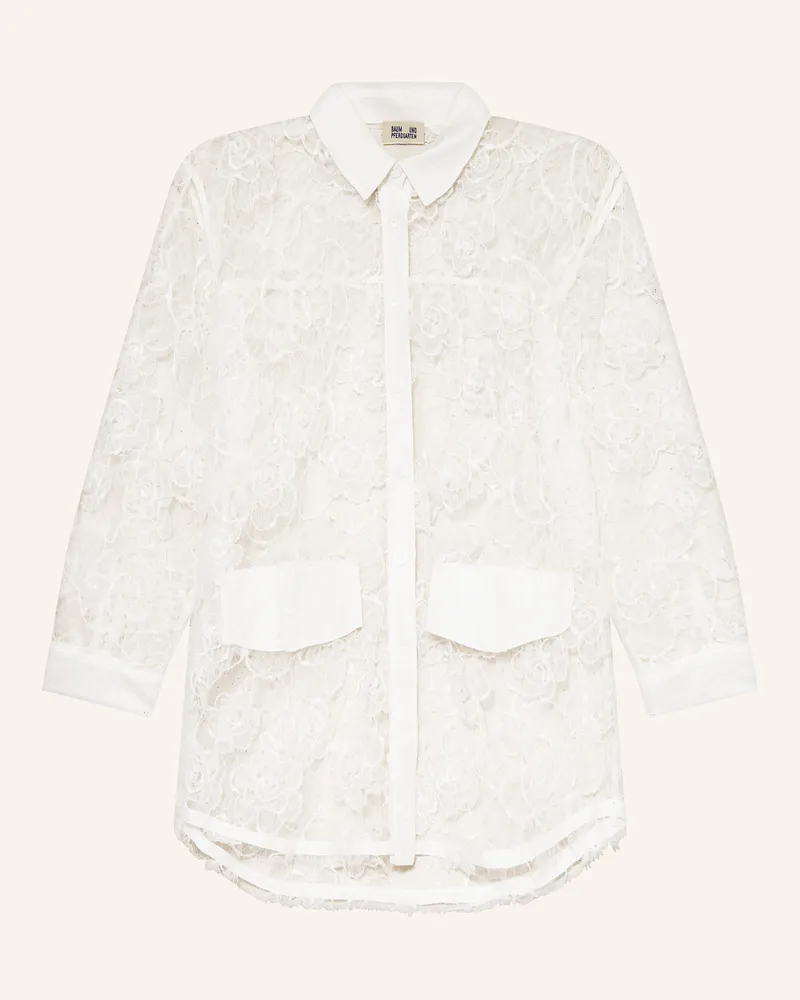 Baum und Pferdgarten Hemdbluse Annica Aus Spitze weiss Weiss