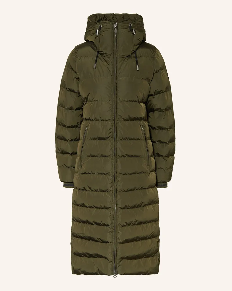 Wellensteyn Steppmantel Cordoba Long Mit Dupont™ Sorona®-Isolierung gruen Dunkelgrün