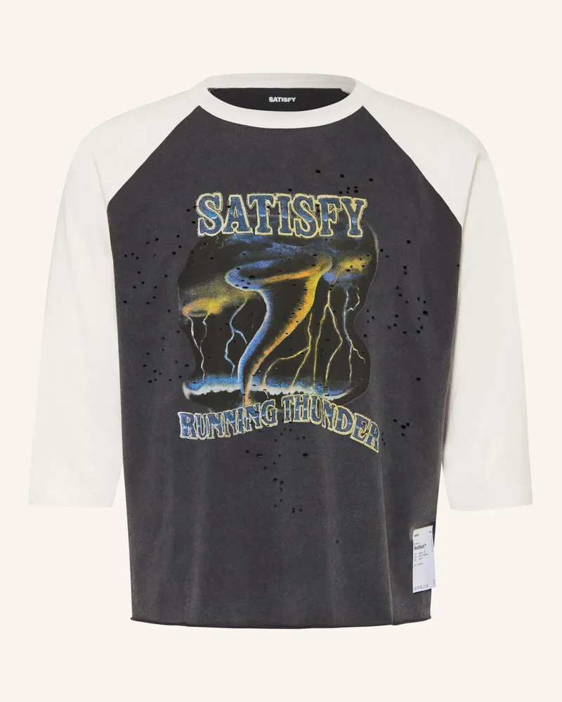 Satisfy Laufshirt Mothtech weiss Weiss