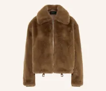 Kunstfell-Jacke