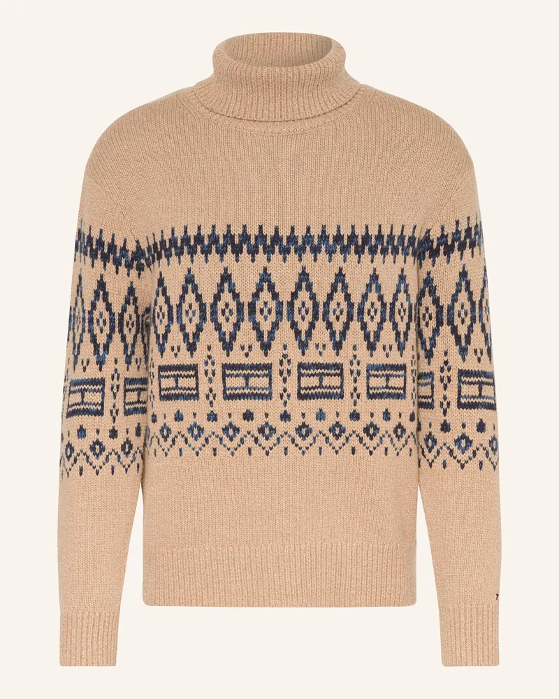 Tommy Hilfiger Rollkragenpullover Camel