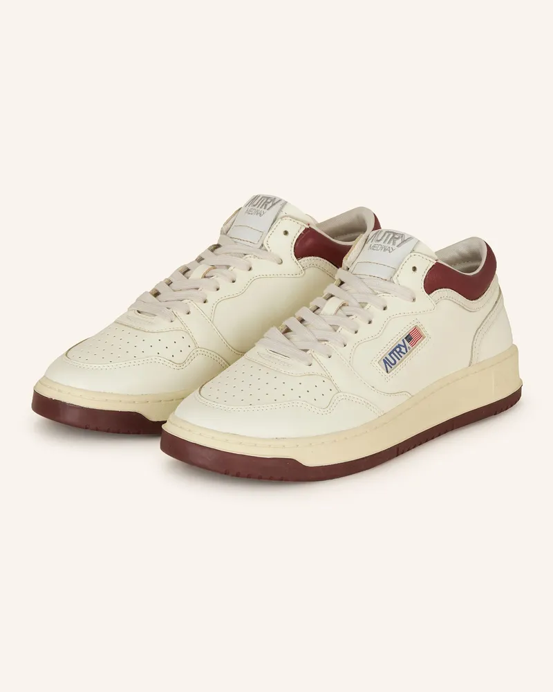 AUTRY Sneaker MED-WAY MID EK Ecru