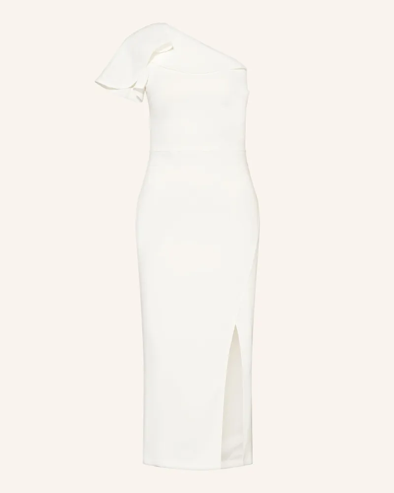 Lipsy  Cocktailkleid mit Volants Weiss