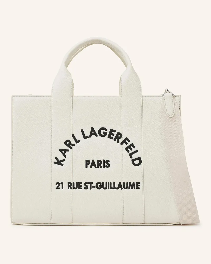 Karl Lagerfeld Handtasche Weiss
