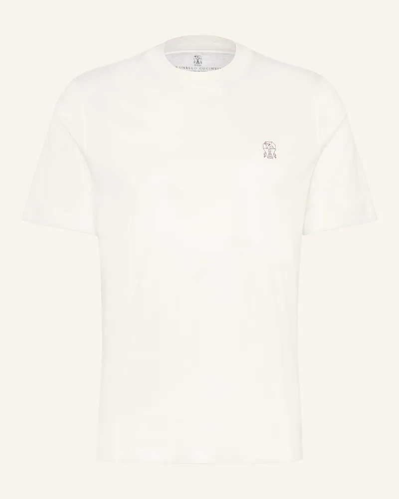 Brunello Cucinelli T-Shirt Ecru
