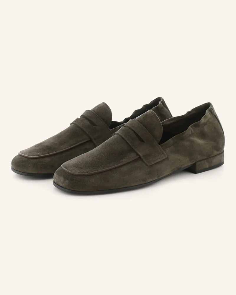 Kennel & Schmenger Loafer Alva gruen Dunkelgrün