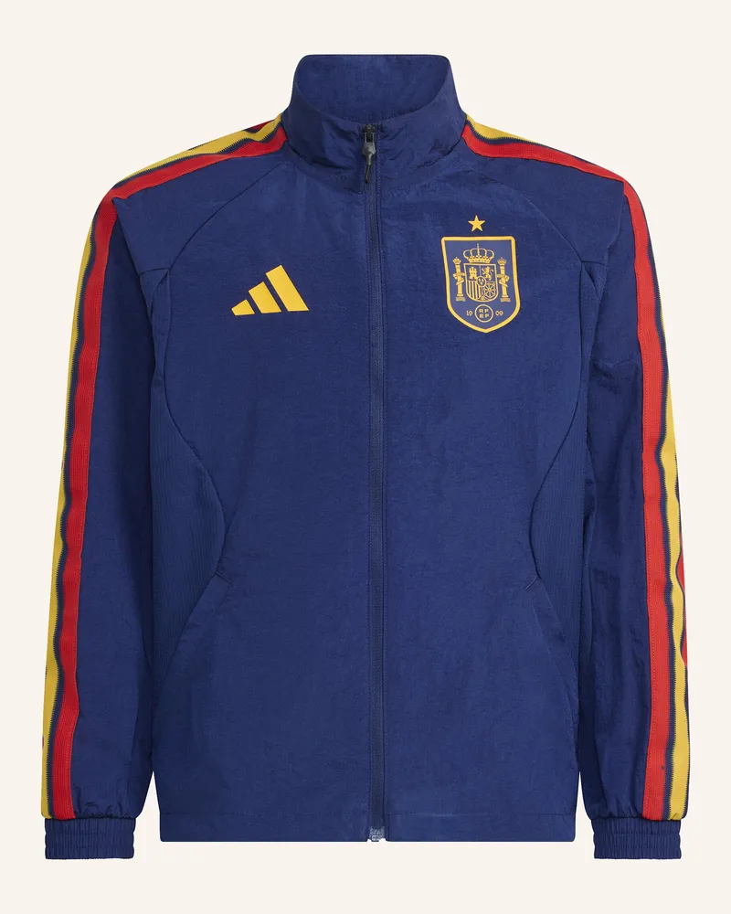 adidas Spanien Kids Anthem Heimjacke blau Blau