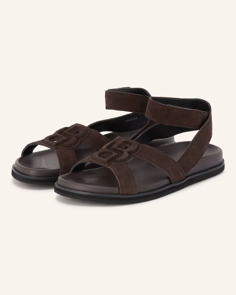 HUGO BOSS Sandalen Freyah braun Dunkelbraun
