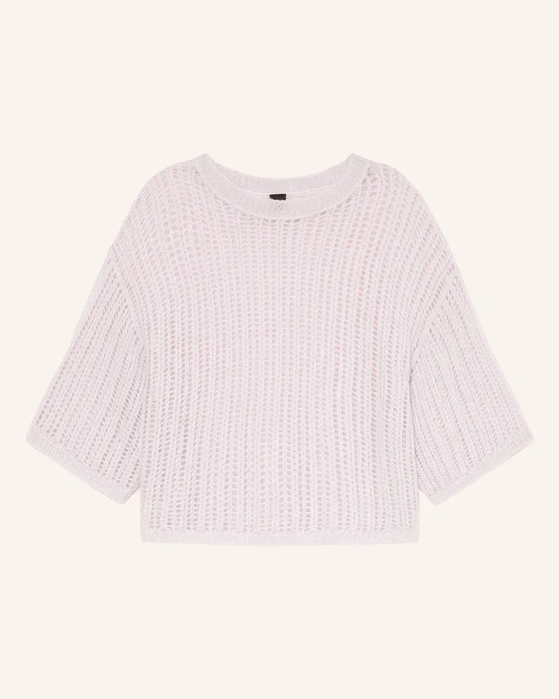 HUGO BOSS Pullover Frug Mit Mohair lila Helllila