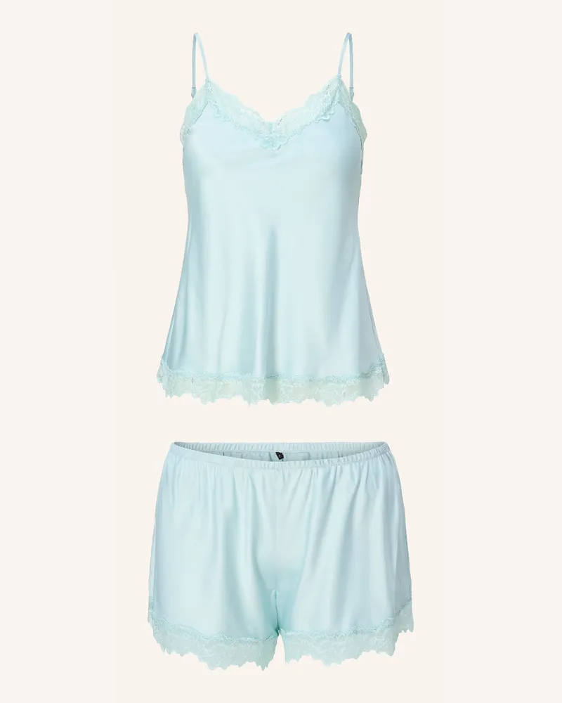LingaDore Daily Satin Top & Short blau Hellblau