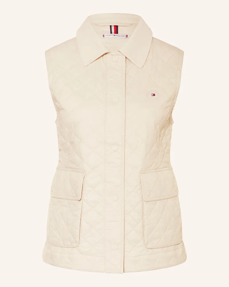 Tommy Hilfiger Steppweste Creme