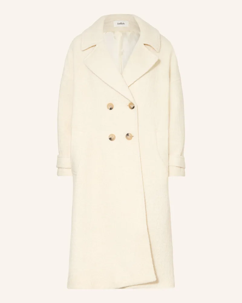 ba&sh Mantel Wayla weiss Ecru