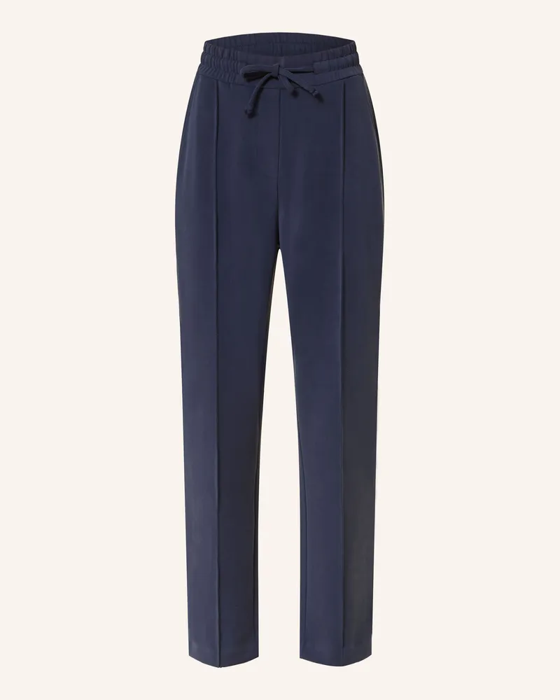 Rich&Royal Hose im Jogging-Stil Dunkelblau