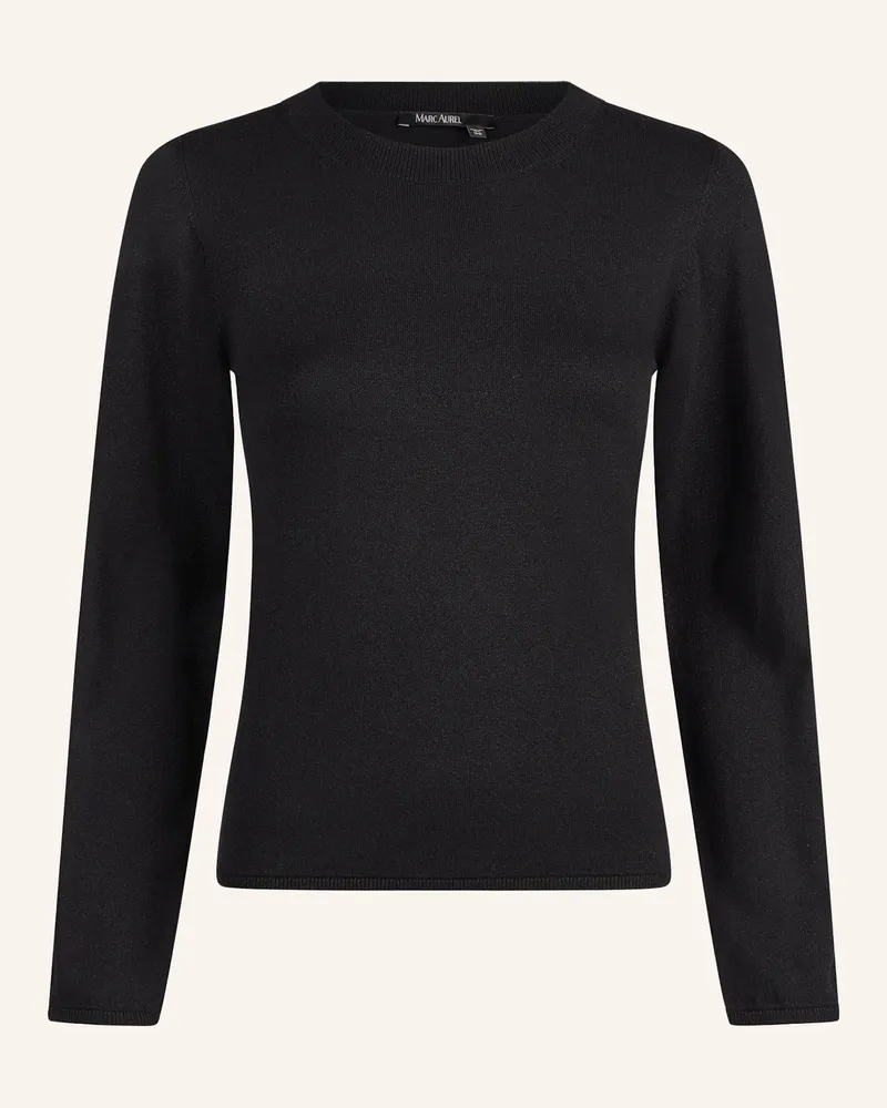 MARC AUREL Pullover schwarz Schwarz