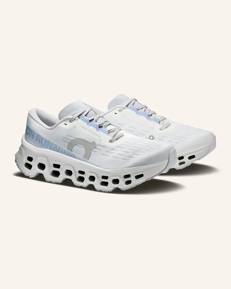 ON Laufschuhe Cloudmonster 3 weiss Weiss