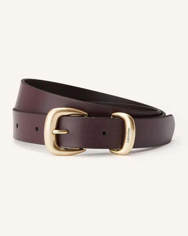 Calvin Klein Gürtel Dunkelbraun