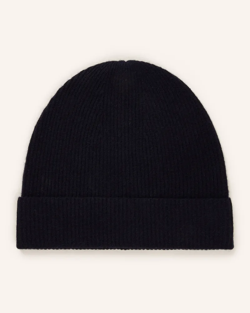 Darling Harbour Cashmere-Mütze blau Schwarz