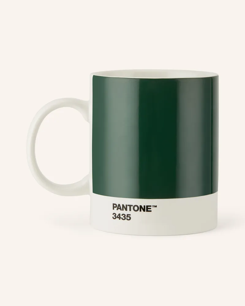 Pantone Universe Henkelbecher gruen Dunkelgrün