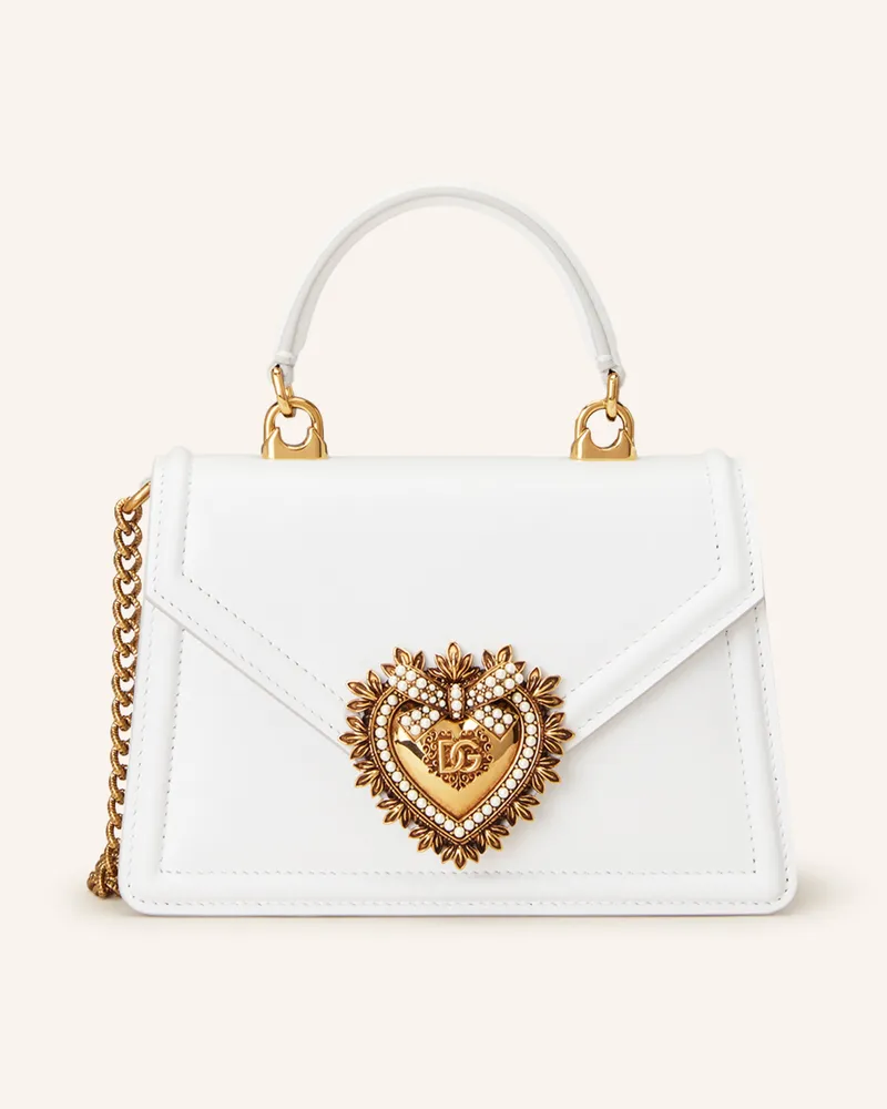 Dolce & Gabbana Handtasche DEVOTION MINI Weiss