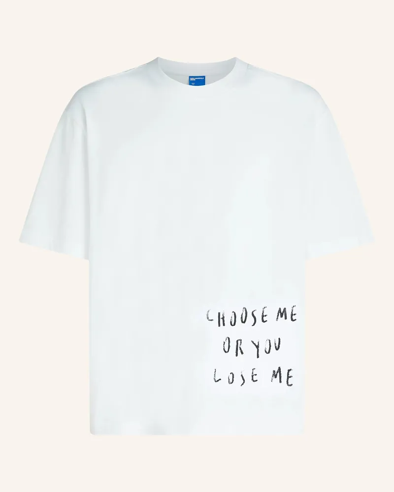 Karl Lagerfeld T-Shirt weiss Weiss