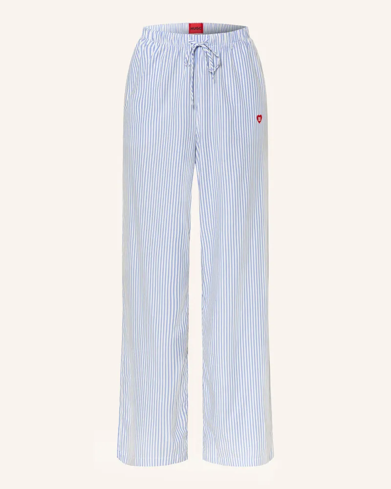 HUGO BOSS Schlafhose Dreem blau Hellblau