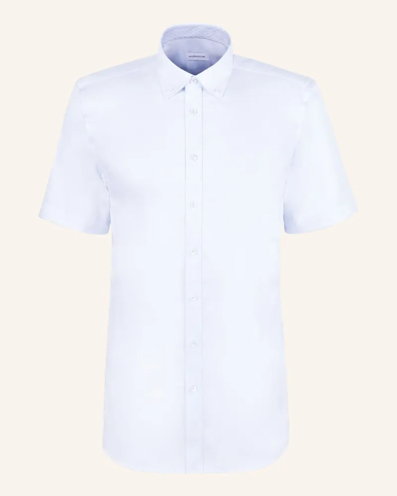 Seidensticker Business Hemd Shaped Fit blau Hellblau