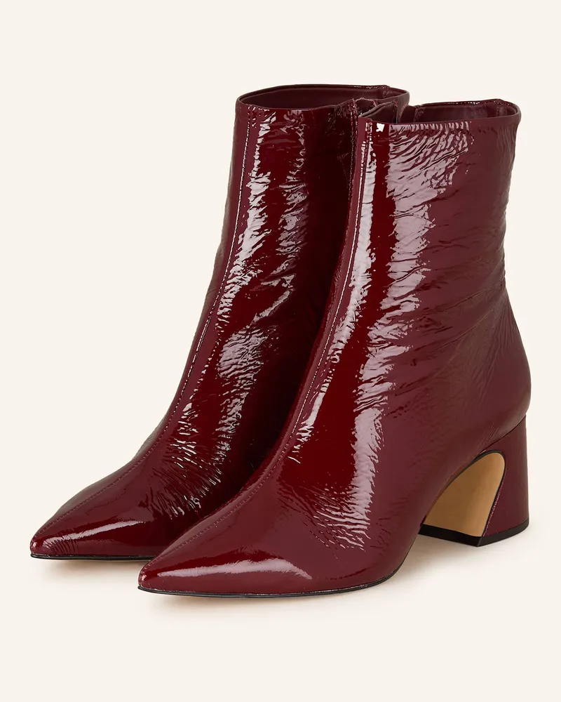 CARRANO Stiefeletten Dunkelrot