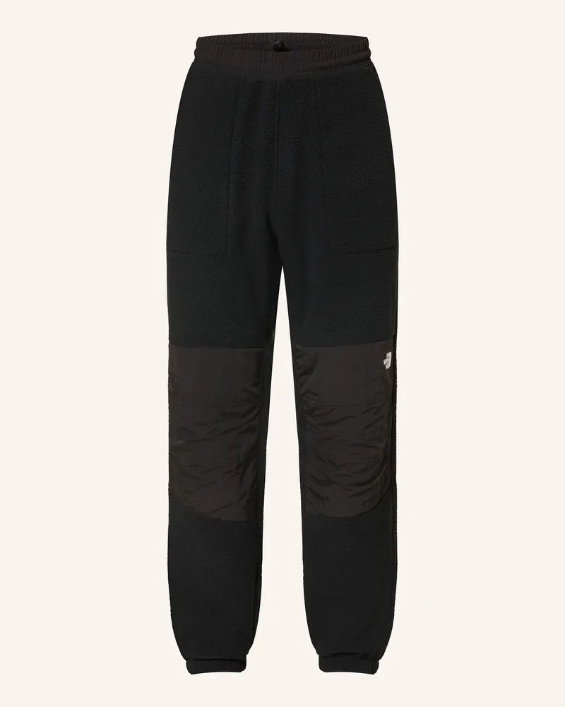 The North Face Sweatpants im Materialmix Schwarz