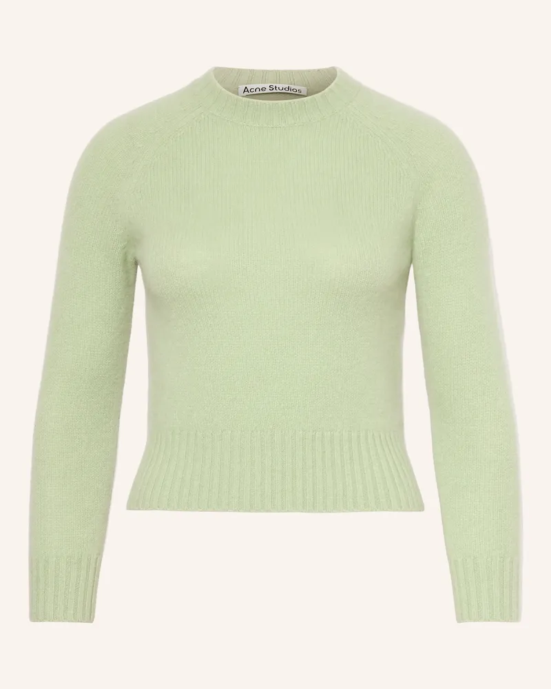 Acne Studios Cashmere-Pullover gruen Hellgrün