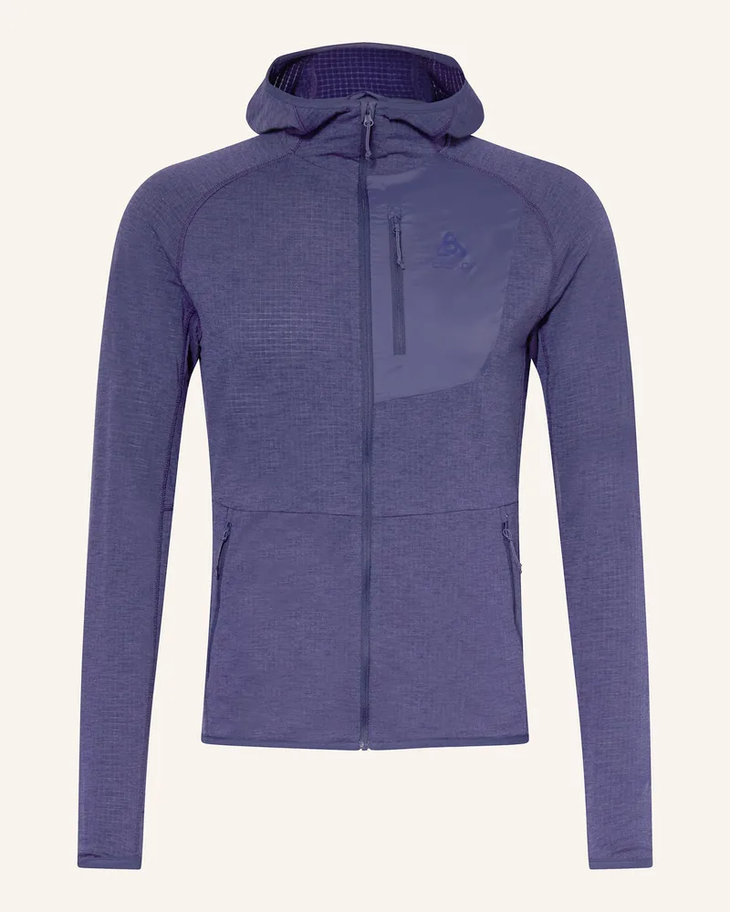 Odlo Midlayer-Jacke ASCENT Dunkellila