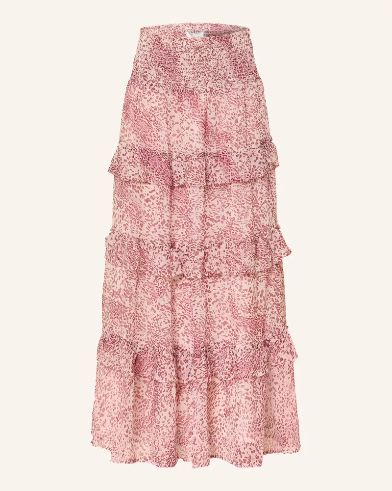 Neo Noir Rock TODO mit Rüschen Dunkelrot