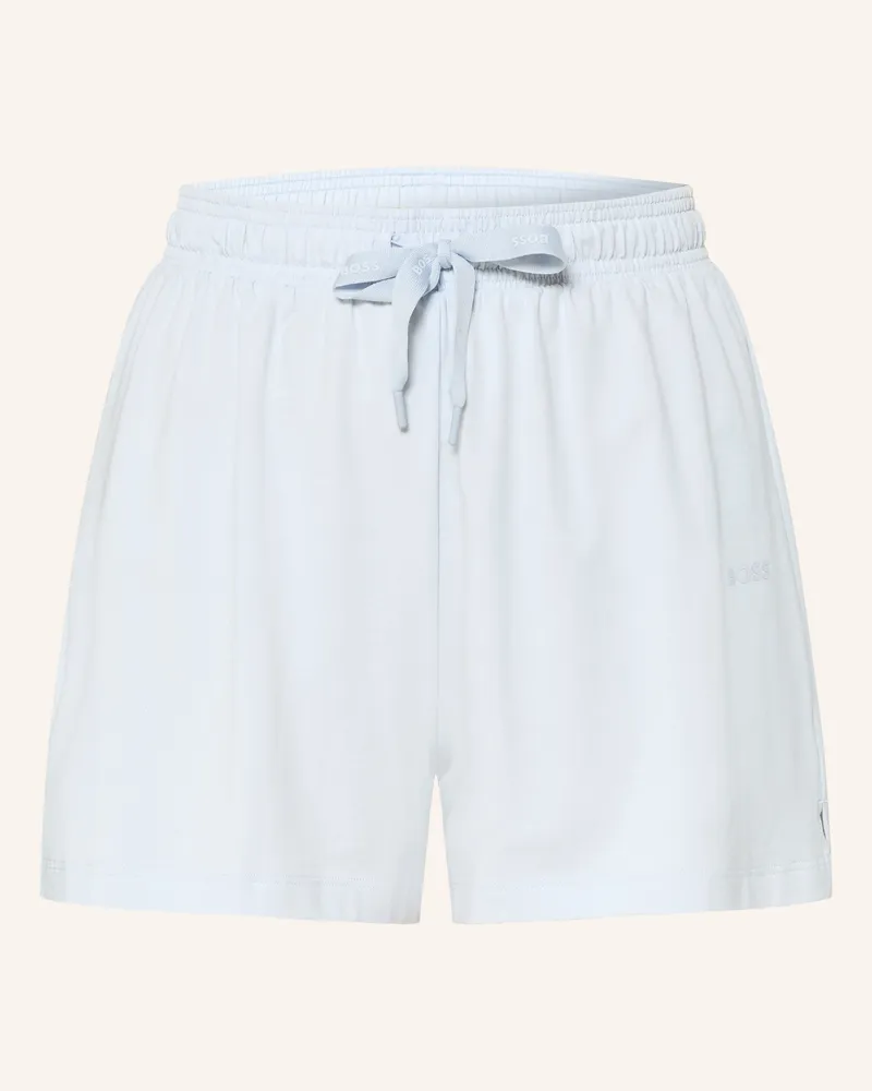 HUGO BOSS Schlafshorts Ci blau Hellblau