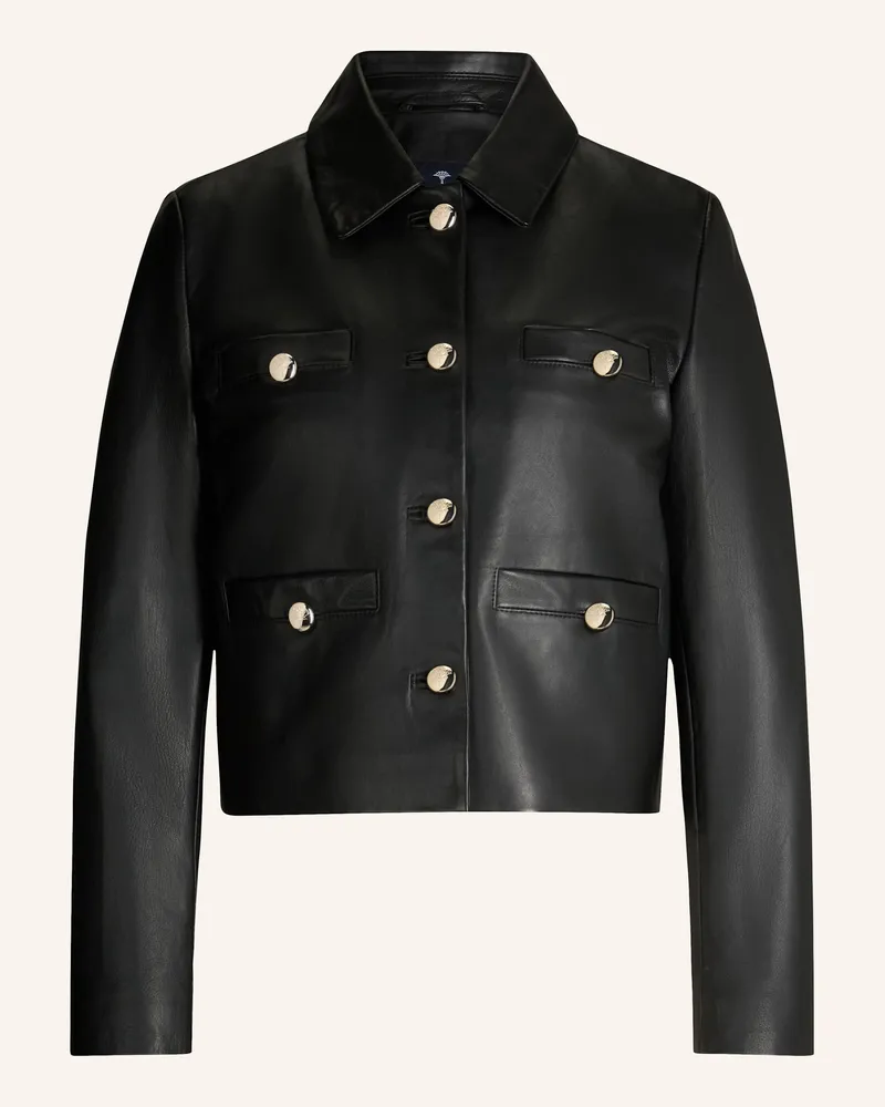 JOOP! Lederjacke Schwarz