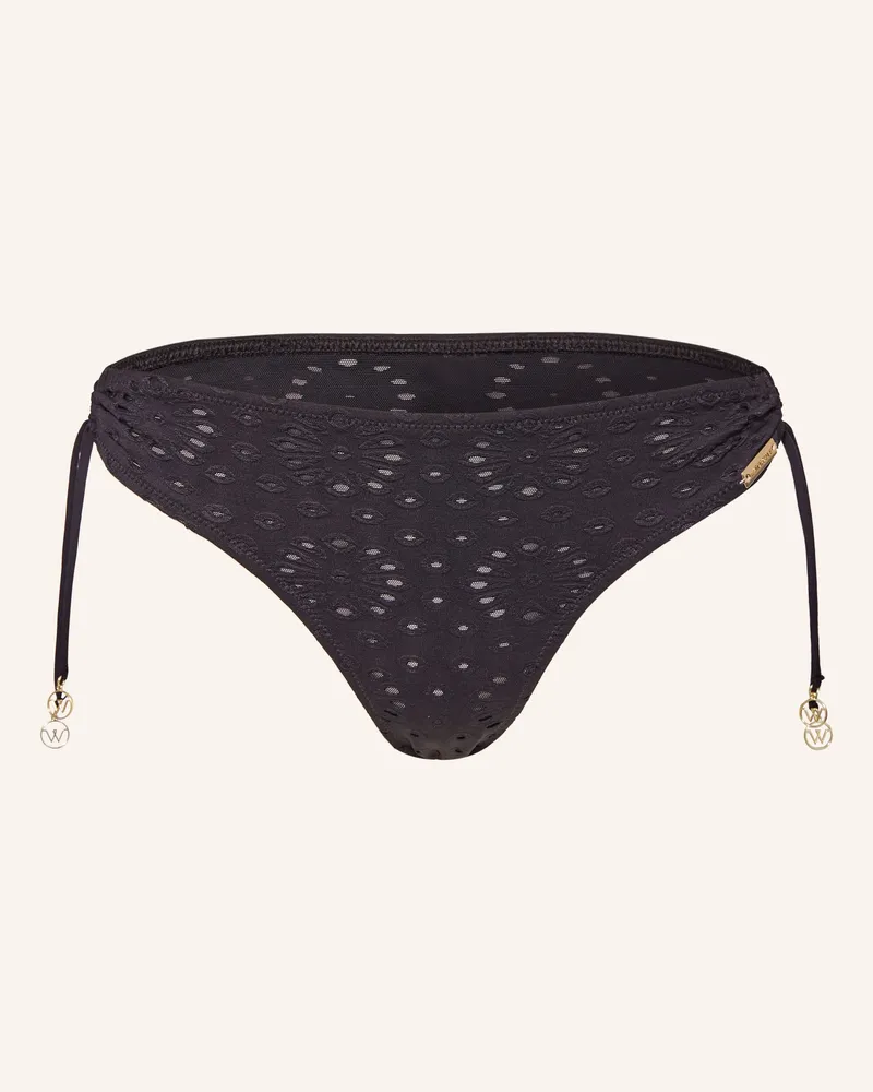watercult Triangel-Bikini-Hose RIVIERA NOTES Schwarz
