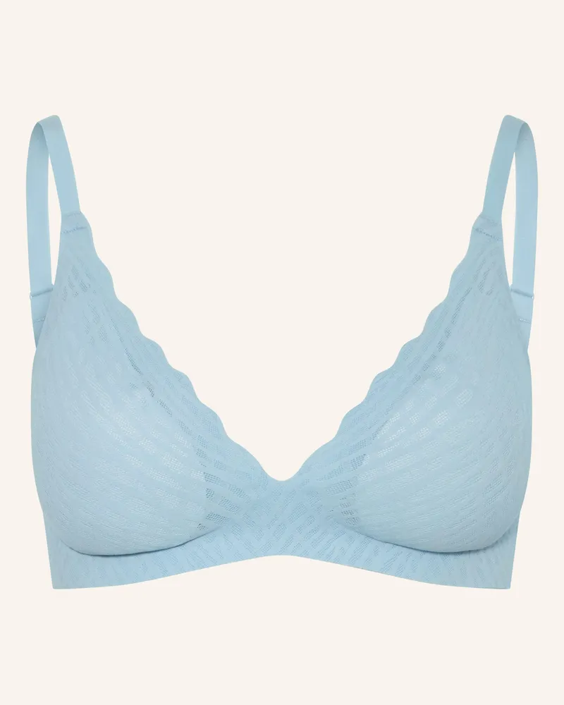 Sloggi Triangel-BH ZERO FEEL BLISS Hellblau