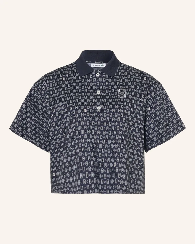 Lacoste Blusenshirt blau Dunkelblau