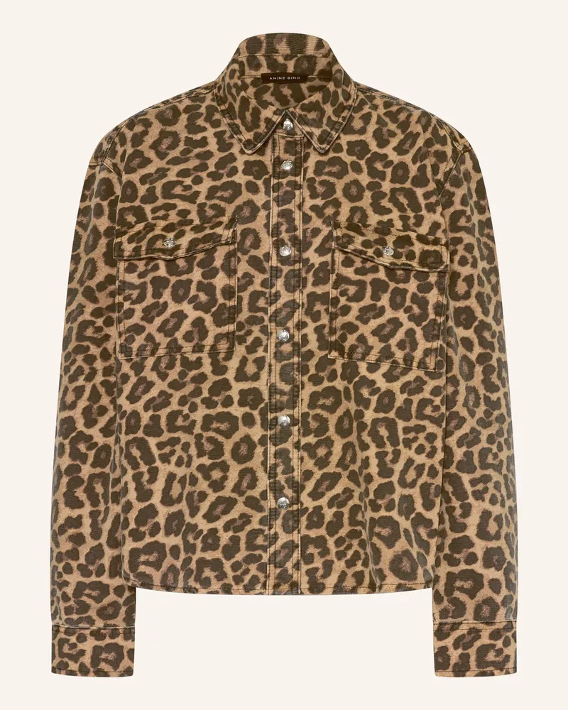 Anine Bing Overshirt Paxton beige Camel