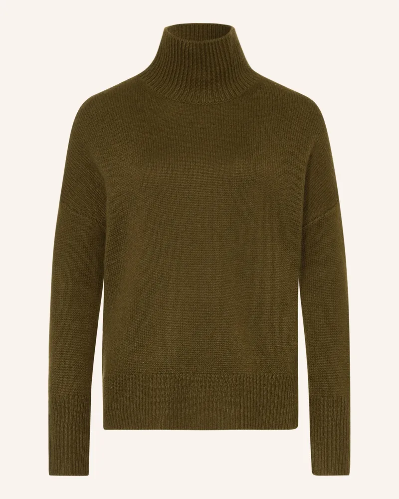 Darling Harbour Pullover Mit Cashmere gruen Olive
