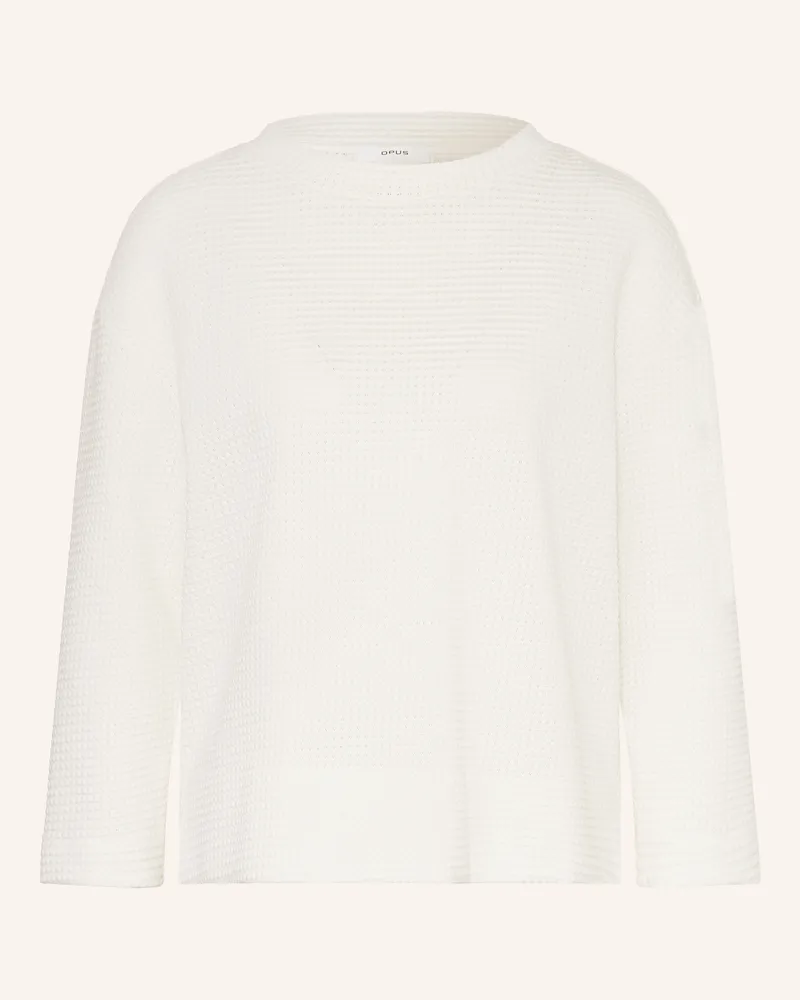 OPUS Pullover Gelix weiss Weiss