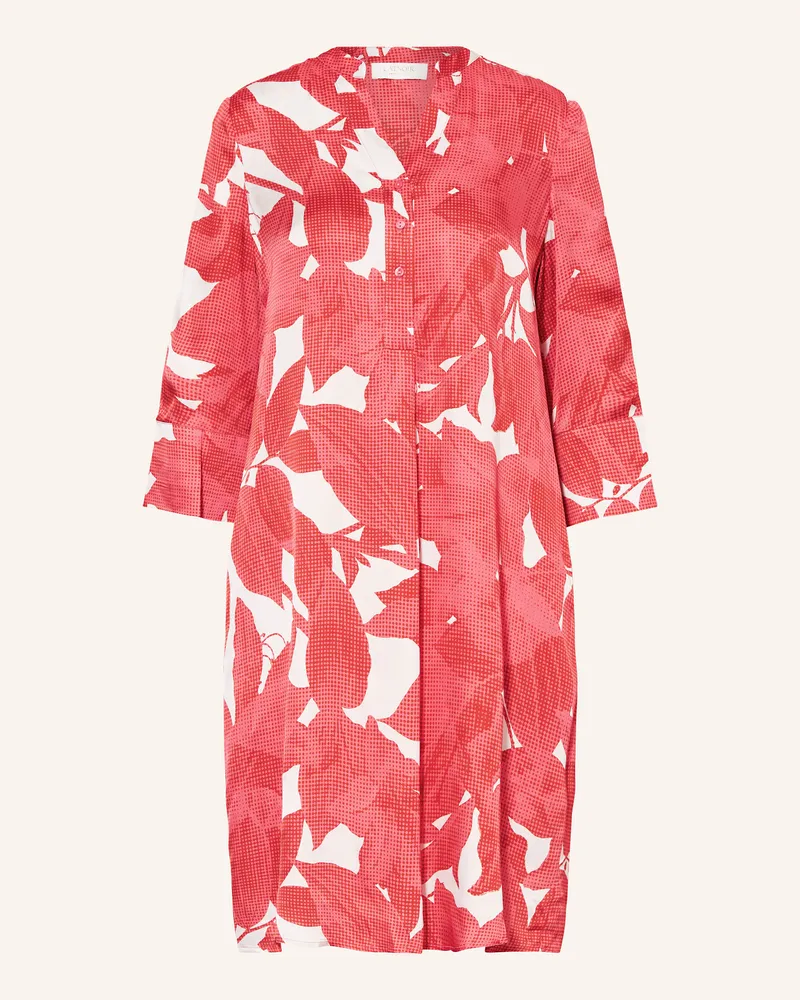 CATNOIR Satinkleid mit 3/4-Arm Rot