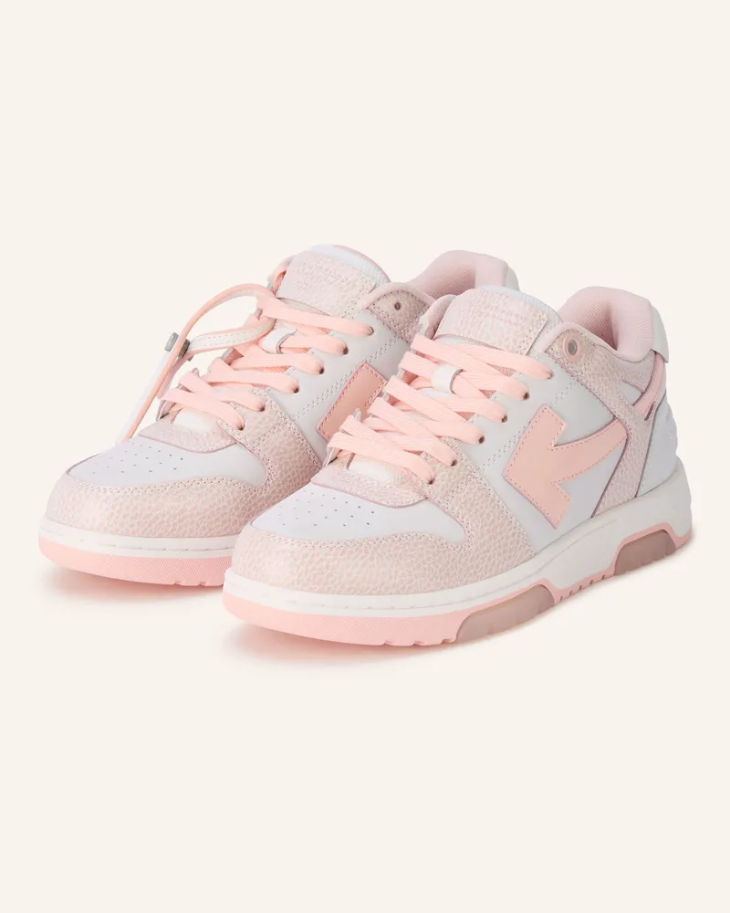 OFF-WHITE Sneaker Out Of Office rosa Weiss